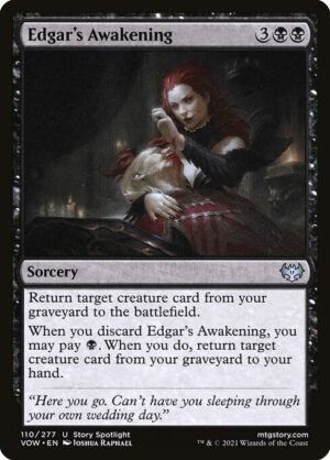 Edgar's Awakening - Foil<br /><span class="collector-number">Collector No. 110</span>