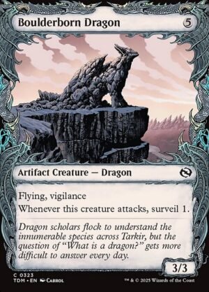 Boulderborn Dragon - Foil<br /><span class="collector-number">Collector No. 323</span>