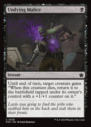 Undying Malice<br /><span class="collector-number">Collector No. 528</span>
