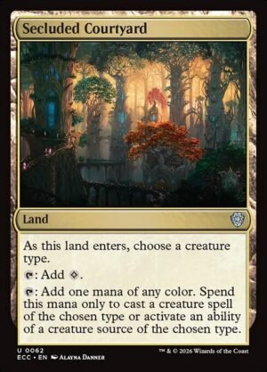 Secluded Courtyard<br /><span class="collector-number">Collector No. 62</span>
