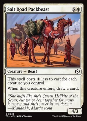 Salt Road Packbeast - Foil<br /><span class="collector-number">Collector No. 23</span>