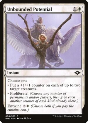 Unbounded Potential - Foil<br /><span class="collector-number">Collector No. 36</span>