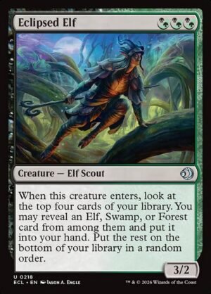 Eclipsed Elf<br /><span class="collector-number">Collector No. 218</span>