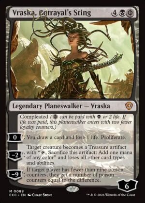 Vraska, Betrayal's Sting<br /><span class="collector-number">Collector No. 88</span>