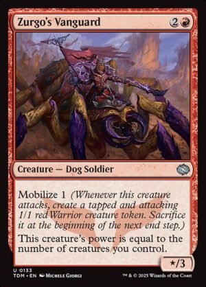 Zurgo's Vanguard<br /><span class="collector-number">Collector No. 133</span>