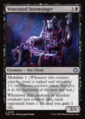 Venerated Stormsinger - Foil<br /><span class="collector-number">Collector No. 97</span>