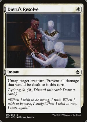 Djeru's Resolve<br /><span class="collector-number">Collector No. 11</span>