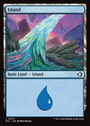 Island - Foil<br /><span class="collector-number">Collector No. 270</span>