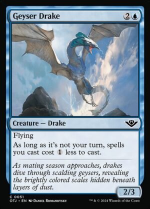 Geyser Drake - Foil<br /><span class="collector-number">Collector No. 51</span>