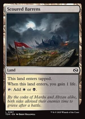 Scoured Barrens - Foil<br /><span class="collector-number">Collector No. 267</span>