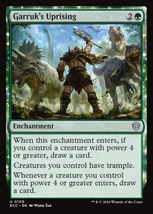 Garruk's Uprising<br /><span class="collector-number">Collector No. 109</span>