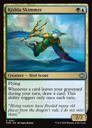 Kishla Skimmer - Foil<br /><span class="collector-number">Collector No. 201</span>