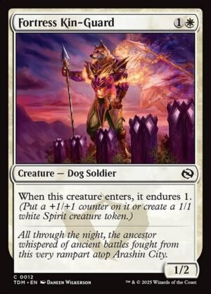 Fortress Kin-Guard - Foil<br /><span class="collector-number">Collector No. 12</span>
