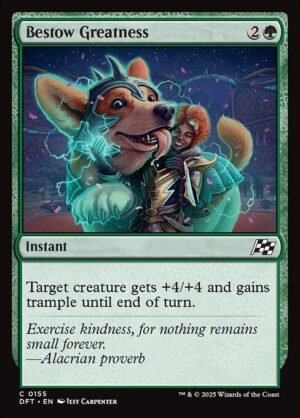 Bestow Greatness<br /><span class="collector-number">Collector No. 155</span>