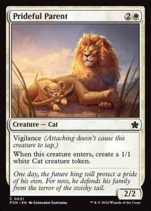 Prideful Parent - Foil<br /><span class="collector-number">Collector No. 21</span>
