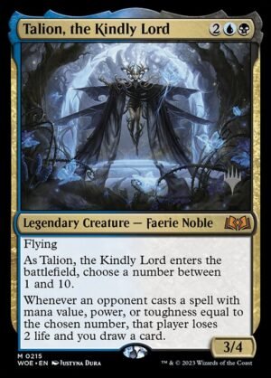 Talion, the Kindly Lord<br /><span class="collector-number">Collector No. 215p</span>