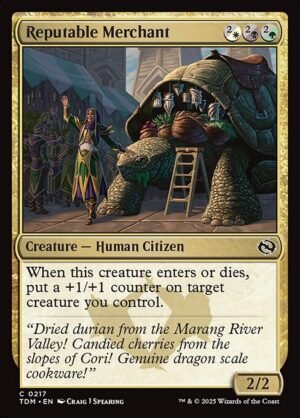 Reputable Merchant<br /><span class="collector-number">Collector No. 217</span>