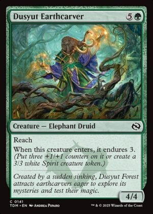 Dusyut Earthcarver - Foil<br /><span class="collector-number">Collector No. 141</span>