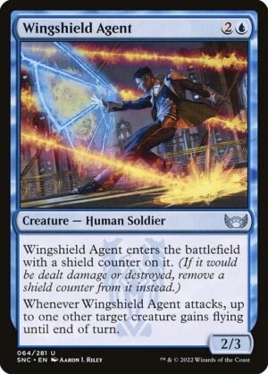 Wingshield Agent - Foil<br /><span class="collector-number">Collector No. 64</span>