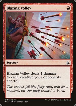 Blazing Volley<br /><span class="collector-number">Collector No. 119</span>