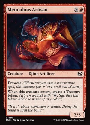 Meticulous Artisan - Foil<br /><span class="collector-number">Collector No. 112</span>