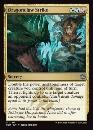 Dragonclaw Strike - Foil<br /><span class="collector-number">Collector No. 180</span>