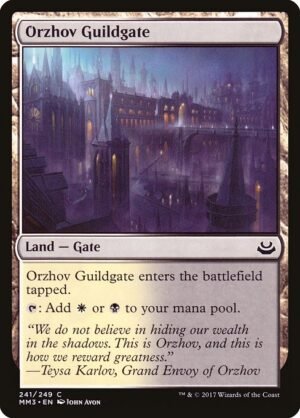 Orzhov Guildgate - Foil<br /><span class="collector-number">Collector No. 241</span>