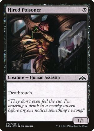 Hired Poisoner - Foil<br /><span class="collector-number">Collector No. 72</span>