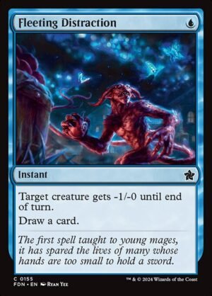 Fleeting Distraction - Foil<br /><span class="collector-number">Collector No. 155</span>