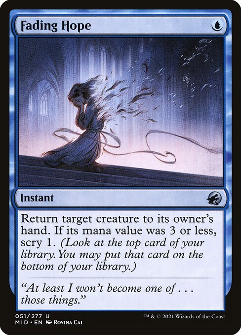 Fading Hope<br /><span class="collector-number">Collector No. 51</span>