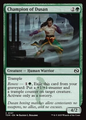 Champion of Dusan - Foil<br /><span class="collector-number">Collector No. 137</span>