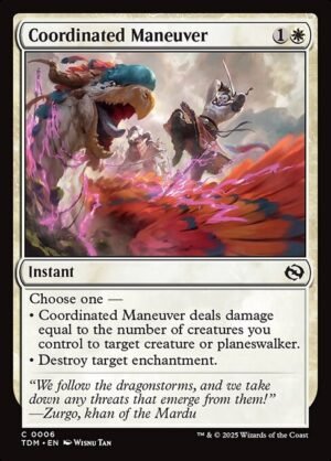 Coordinated Maneuver - Foil<br /><span class="collector-number">Collector No. 6</span>