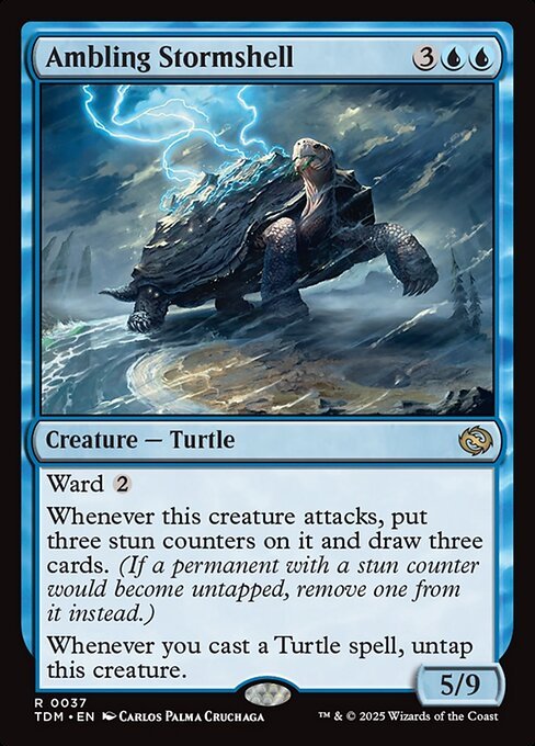 Ambling Stormshell<br /><span class="collector-number">Collector No. 37</span>