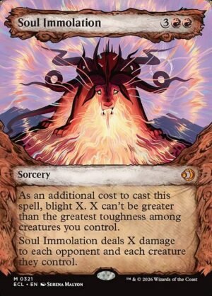 Soul Immolation - Foil<br /><span class="collector-number">Collector No. 321</span>