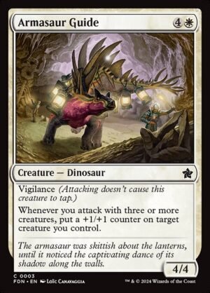 Armasaur Guide - Foil<br /><span class="collector-number">Collector No. 3</span>