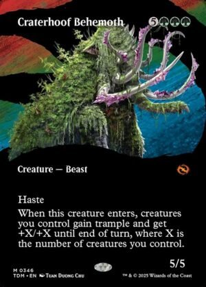 Craterhoof Behemoth<br /><span class="collector-number">Collector No. 346</span>
