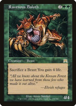Ravenous Baloth - Foil<br /><span class="collector-number">Collector No. 278</span>