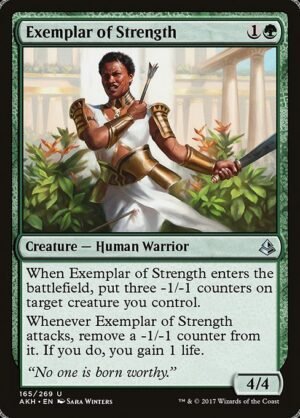 Exemplar of Strength<br /><span class="collector-number">Collector No. 165</span>