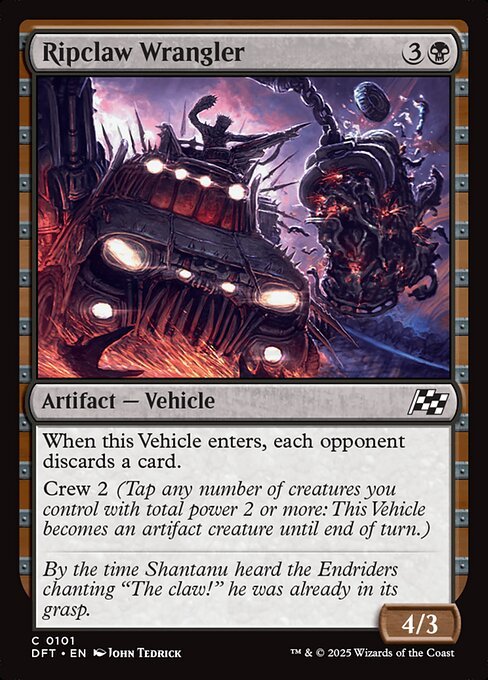 Ripclaw Wrangler<br /><span class="collector-number">Collector No. 101</span>