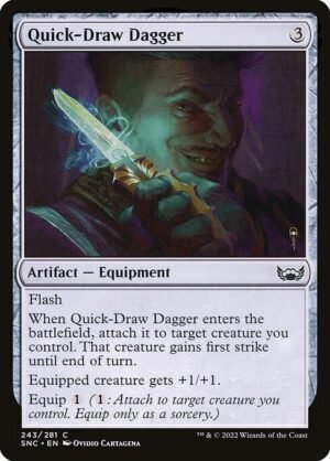 Quick-Draw Dagger - Foil<br /><span class="collector-number">Collector No. 243</span>
