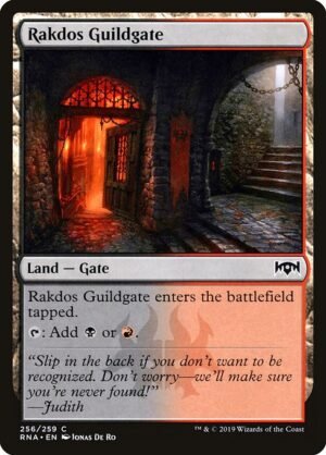 Rakdos Guildgate - Foil<br /><span class="collector-number">Collector No. 256</span>