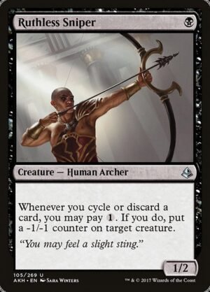 Ruthless Sniper<br /><span class="collector-number">Collector No. 105</span>