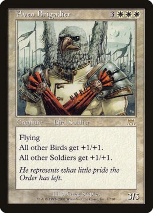 Aven Brigadier - Foil<br /><span class="collector-number">Collector No. 7</span>