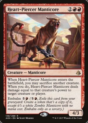 Heart-Piercer Manticore<br /><span class="collector-number">Collector No. 138</span>