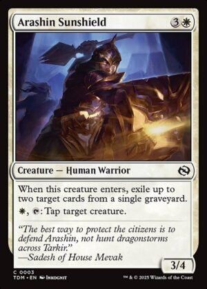 Arashin Sunshield - Foil<br /><span class="collector-number">Collector No. 3</span>