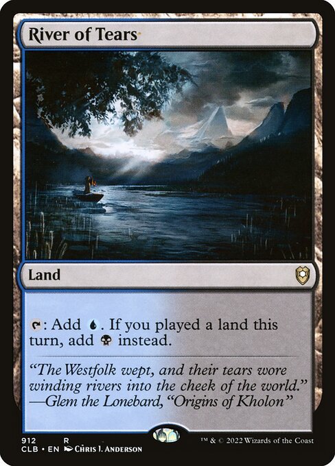 River of Tears<br /><span class="collector-number">Collector No. 912</span>