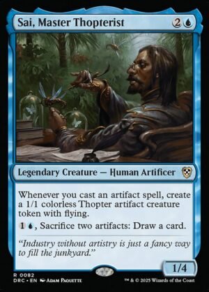 Sai, Master Thopterist<br /><span class="collector-number">Collector No. 82</span>