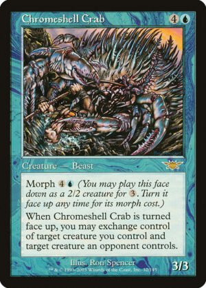 Chromeshell Crab - Foil<br /><span class="collector-number">Collector No. 32</span>