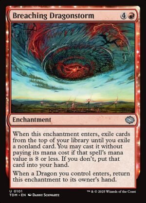 Breaching Dragonstorm - Foil<br /><span class="collector-number">Collector No. 101</span>