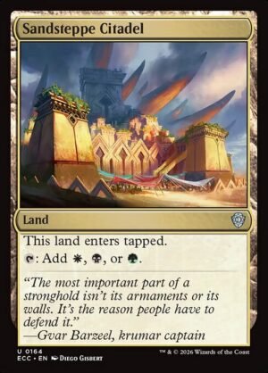 Sandsteppe Citadel<br /><span class="collector-number">Collector No. 164</span>